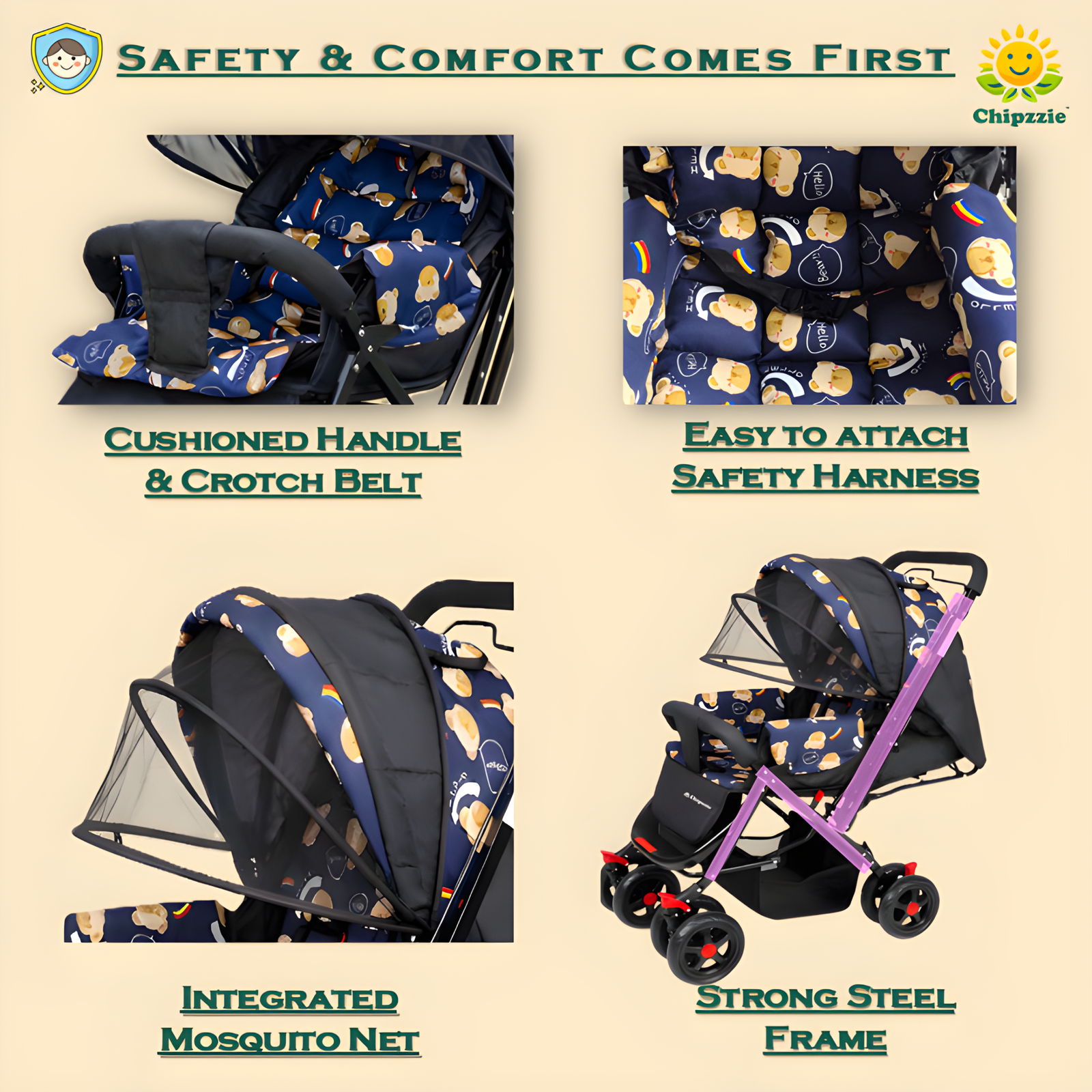 EZG+ Strollers (Standard Strollers)