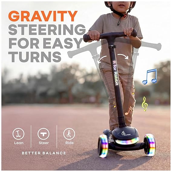 Scooters with LED Lights & Music