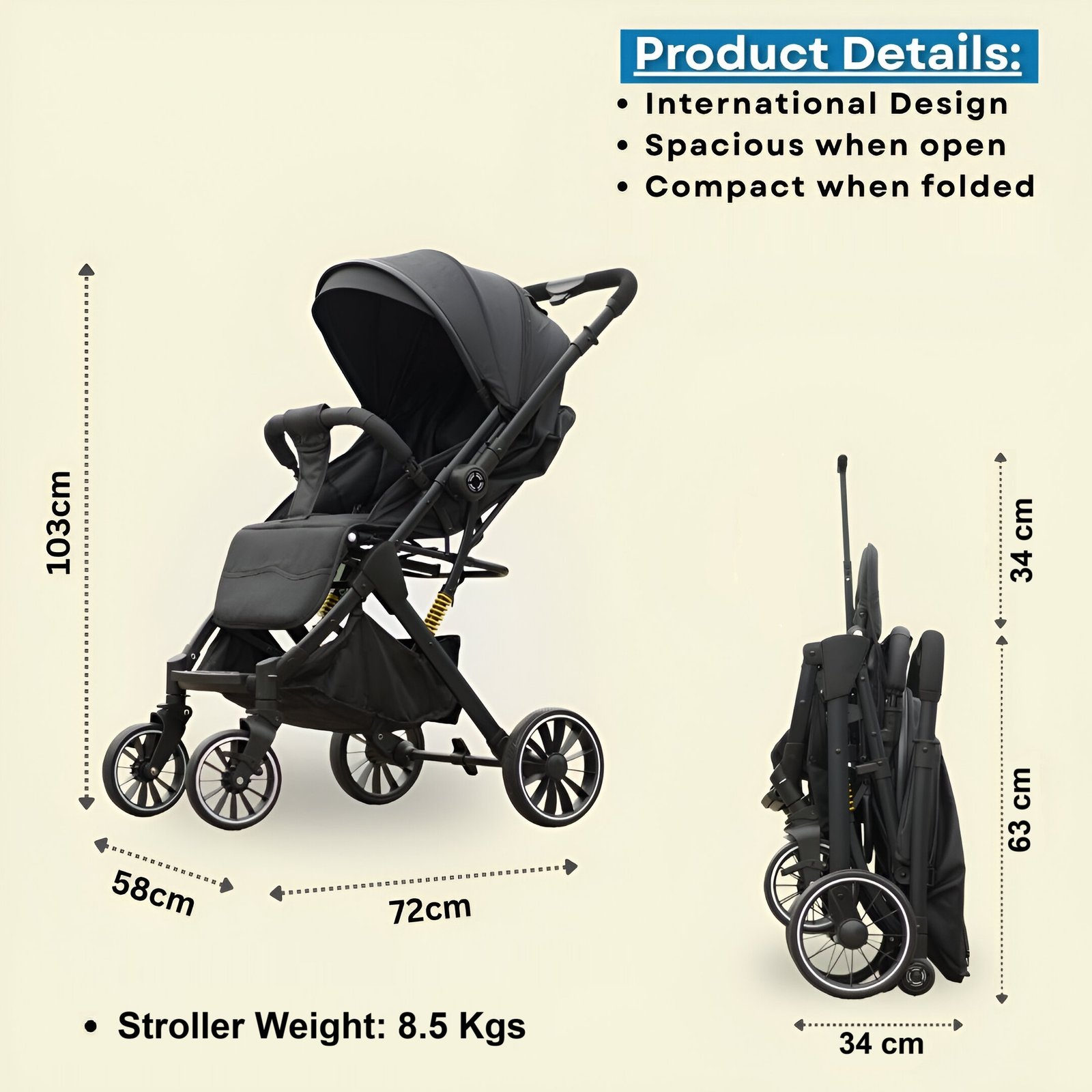 Travel Mate Premium Strollers (Cabin Strollers)